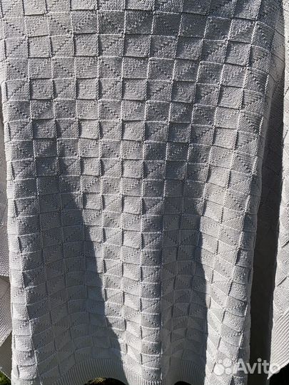 Плед вязаный для малыша