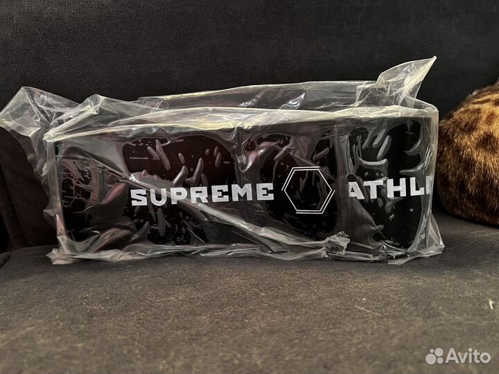 Резиновая петля Supreme Athletics 35-90 кг черная