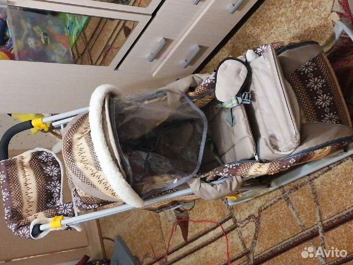 Сани коляска детские