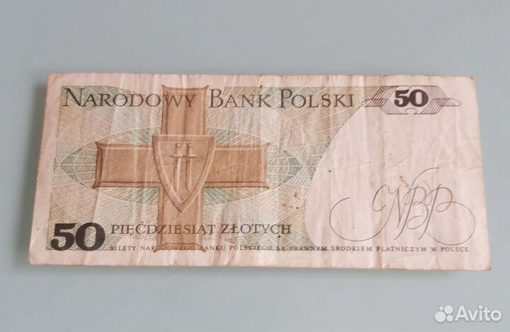 Банкнота Польши 1986г