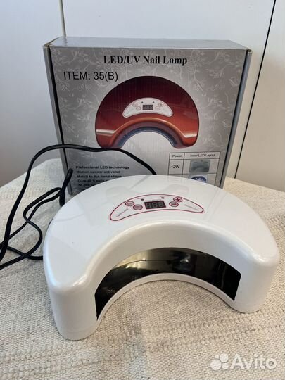 Лампа для ногтей LED