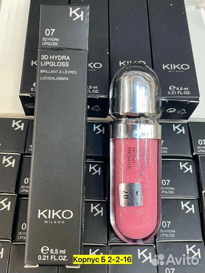 Kiko milano блеск для губ