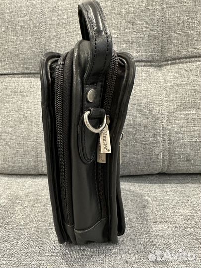 Барсетка кожаная мужская