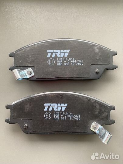 Тормозные колодки hyundai accent getz GDB893