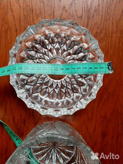 Хрусталь СССР салатница пепельница вазочка