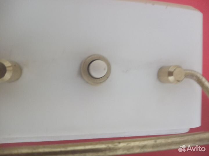 Часы будильник СССР механика янтарь