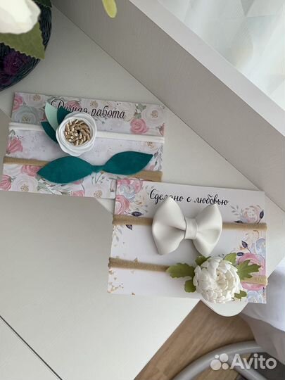 Повязка на голову для девочки