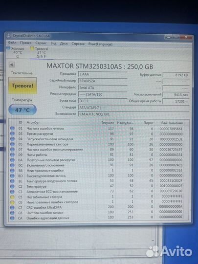 Жесткий диск 250гб