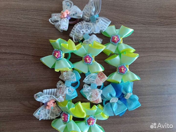 Резинки для волос ручной работы