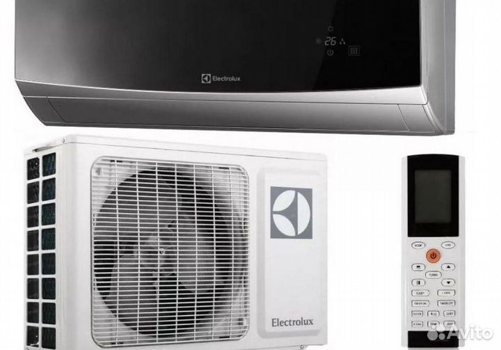 Сплит система с установкой