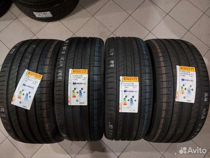 Pirelli P Zero 275/40 R22 и 315/35 R22