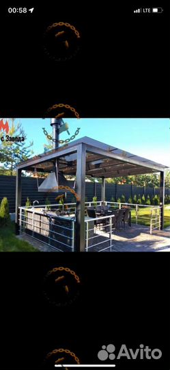 Кованый мангал для дачи