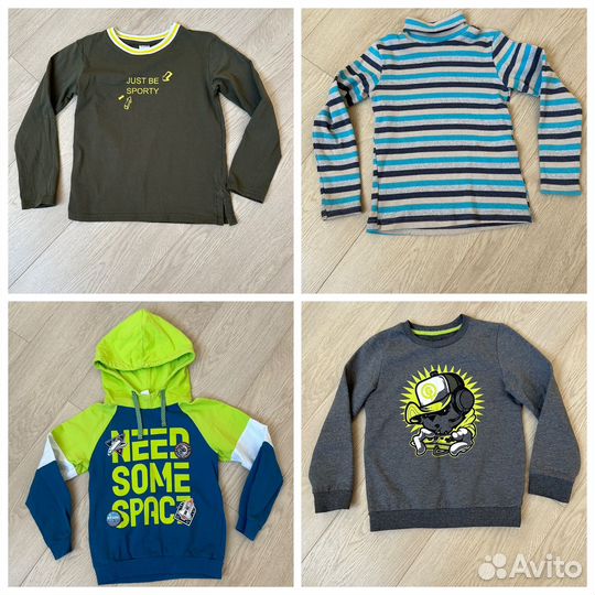Вещи пакетом для мальчика 116-122 размер