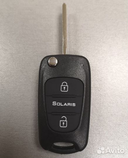 Корпус ключа зажигания Хендай Солярис
