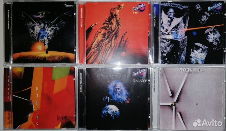 Группы Rockets, Visitors, Сд диски, CD