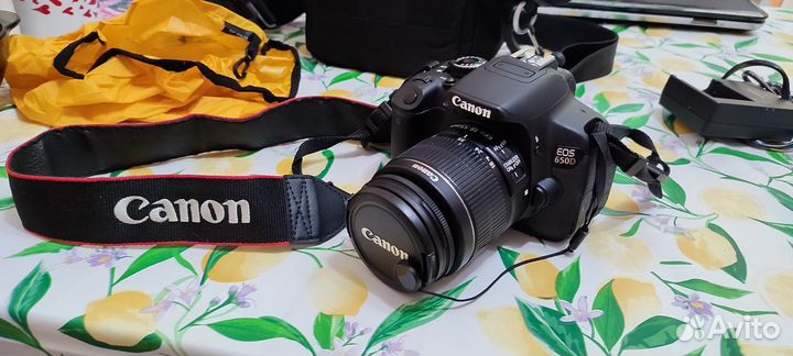 Цифровой фотоаппарат canon eos 650d