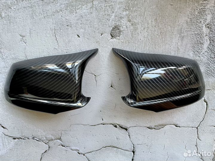 Накладки на зеркала BMW F10, F11 дорест. М стиль