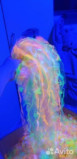 Неоновая фольга для шоу