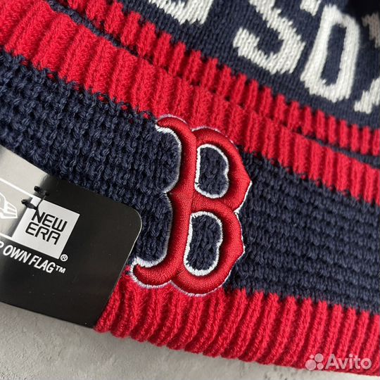 Шапка зимняя Boston Red Sox MLB