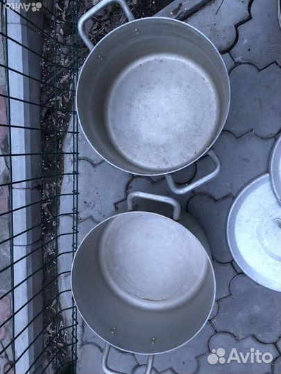 Кастрюля алюминиевая 40 литров