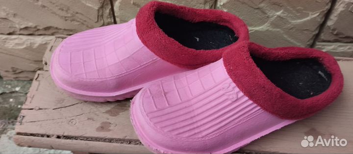 Галоши утепленные