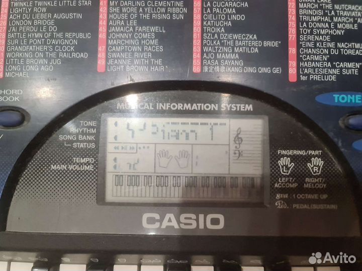 Синтезатор casio CTK -495