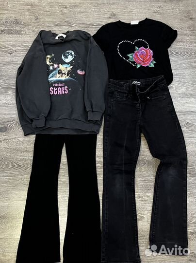 Пакет вещей на девочку рост 134 140