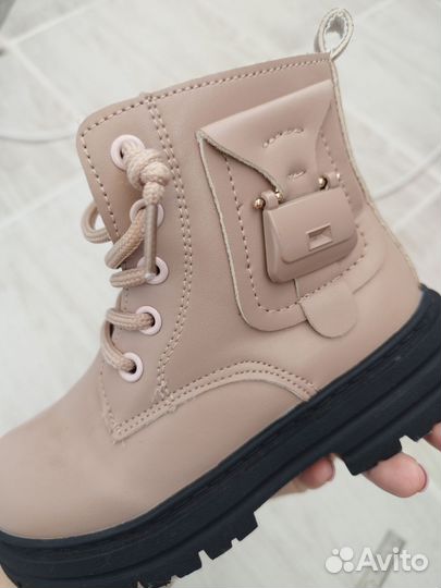 Ботинки демисезонные для девочки 29 размер