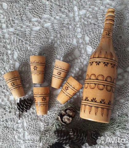 Подарочный сувенир из дерева СССР