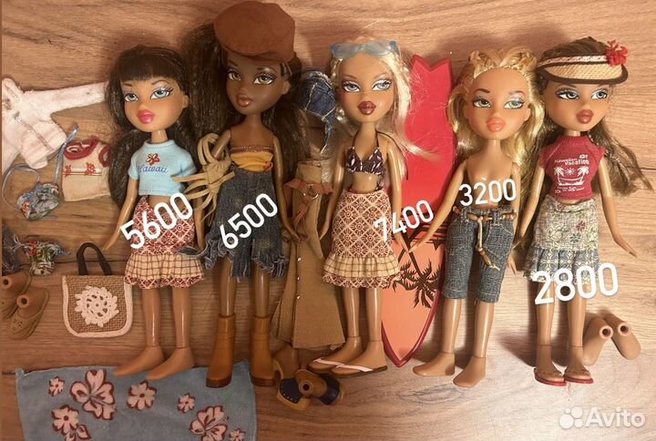 Братц кукла sun kissed strut it