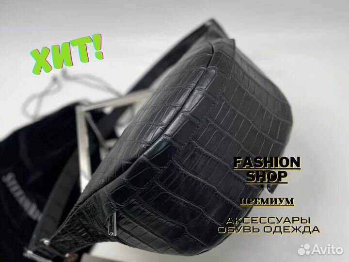 Слинг из натуральной кожи крокодила Stefano Ricci