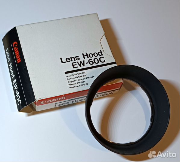 Бленда Canon EW-60С (оригинал) (и 52 мм)