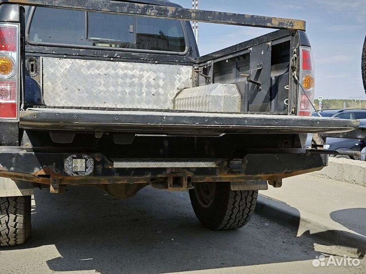 Силовой бампер риф с калиткой задний на Мазда бт50