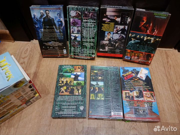 Видеокассеты vhs новые