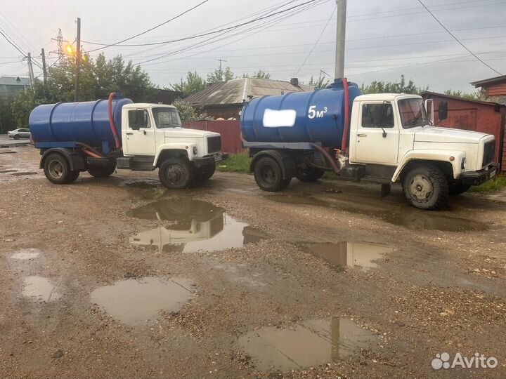 Откачка выгребных ям 5 кубов