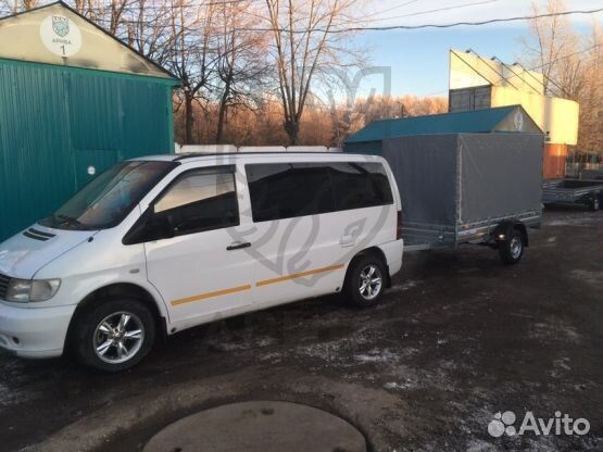 Автоприцеп 05.022 с тентом 150 см. Гарантия