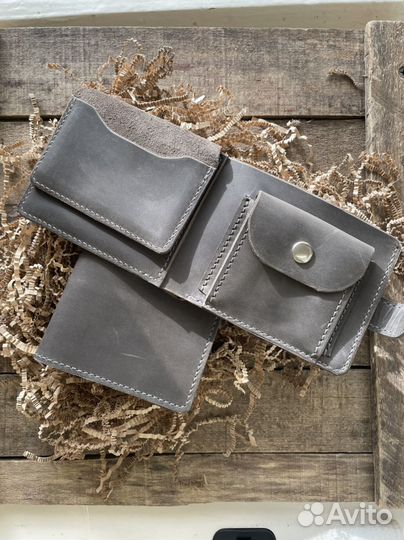 Подарочный набор портмоне и обложка на паспорт