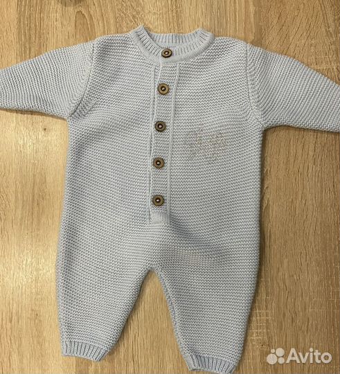 Комбинезон детский вязаный