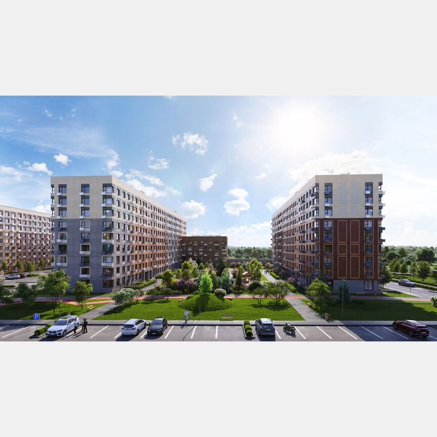1-к. квартира, 32,9 м², 6/9 эт.