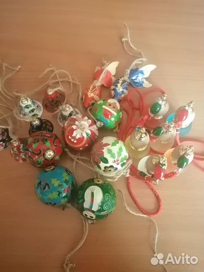 Елочные игрушки эмаль Клуазоне
