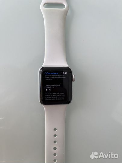 Часы apple watch 3 38 mm