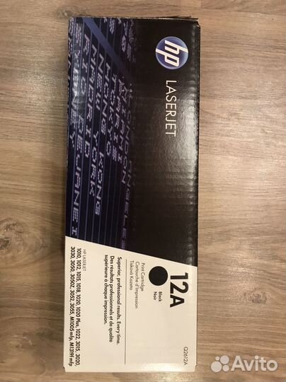 Картридж 12а Q2612A