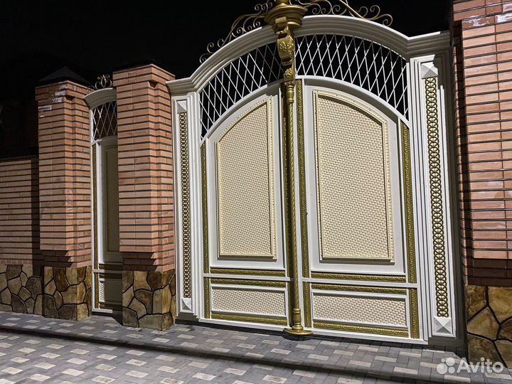 Кованые ворота и калитки