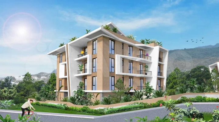 3-к. квартира, 88 м² (Кипр)