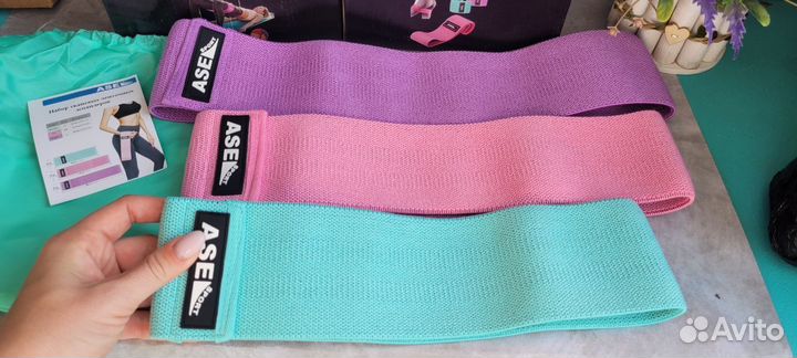 Резинка для подтягивания и фитнеса