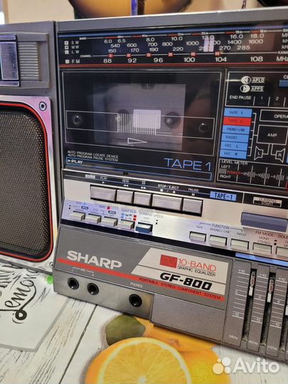Магнитола sharp 800