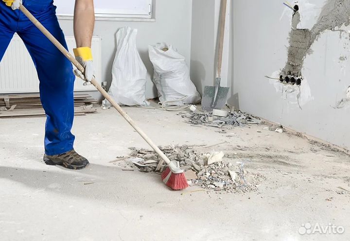 Клининг Уборка помещений после ремонта / Стройки