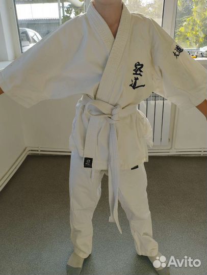 Кимоно для кудо белое 2 шт.Защита