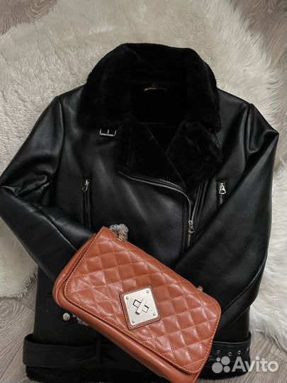 Дубленка авиатор