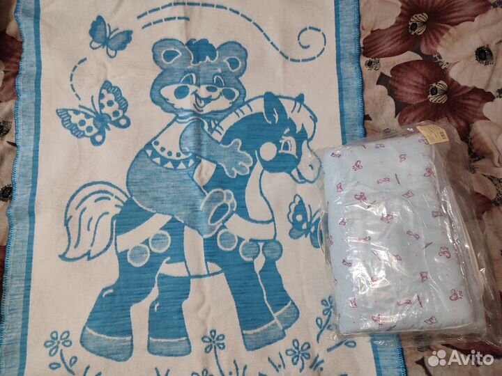 Одеяло байковое и тёплое